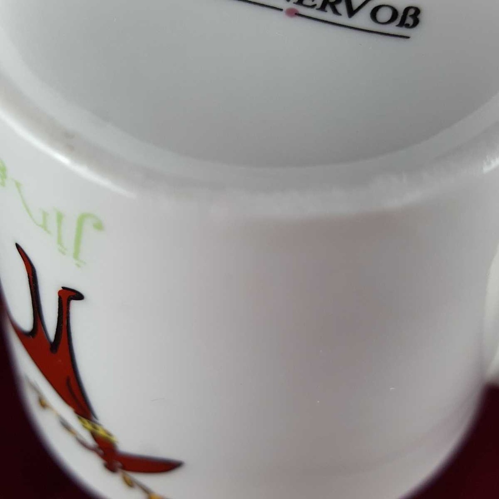 [458140712] Kaffeetasse Werner Voß Jingle stehender Hirsch gebraucht - gut Bild 6