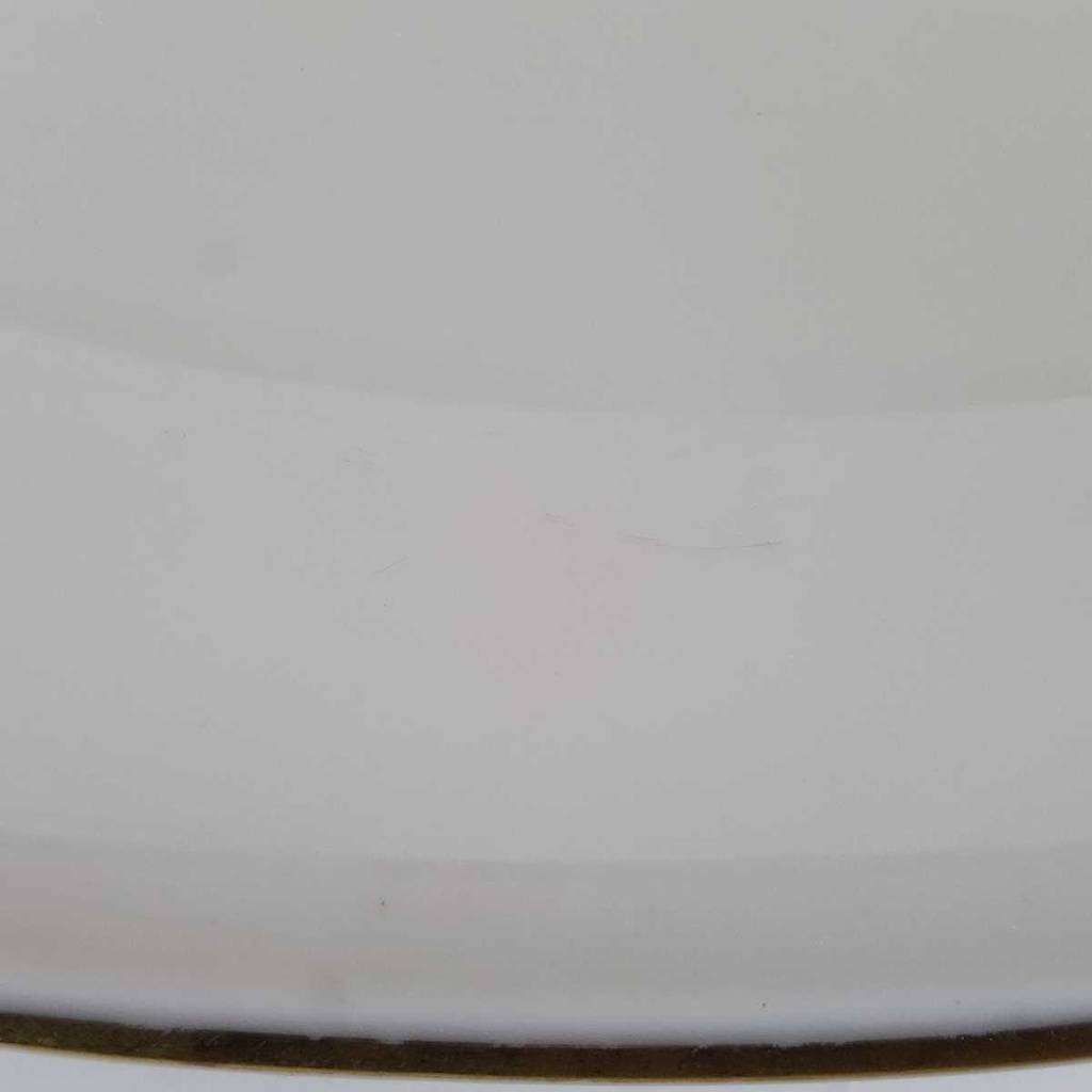 [458140719] Servierplatte Goldrand 32,5x22,5 cm Mitterteich Elfenbein mit gebraucht - gut Bild 4