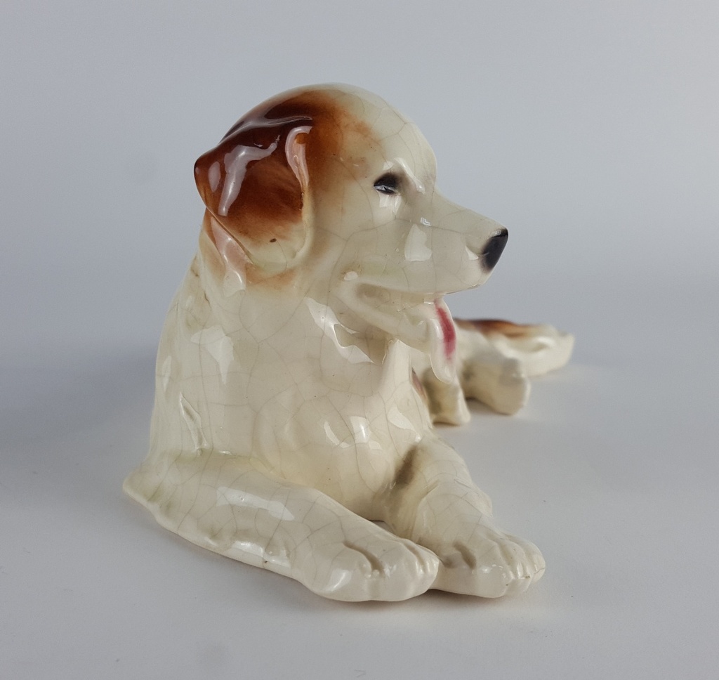 [458140725] Porzellan Figur Model 30301 Bernhardiner Hund H 8,5 cm Bild 3