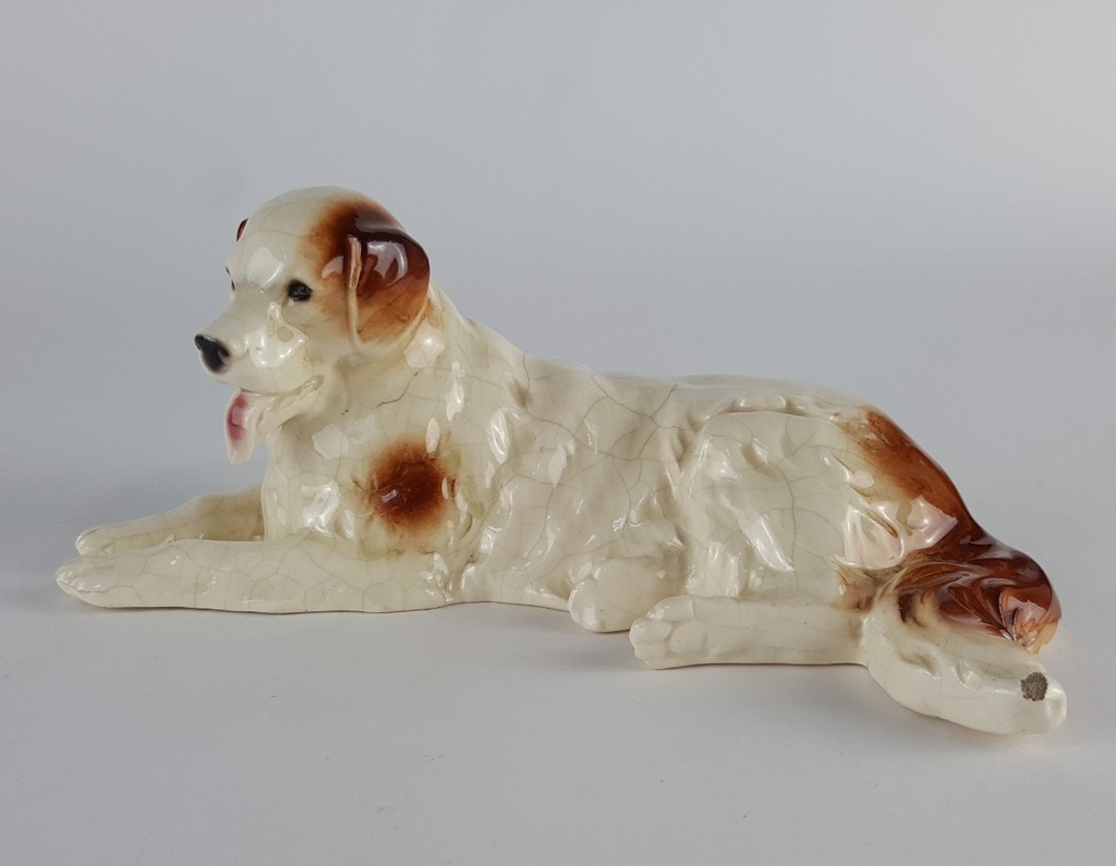 [458140725] Porzellan Figur Model 30301 Bernhardiner Hund H 8,5 cm Bild 5