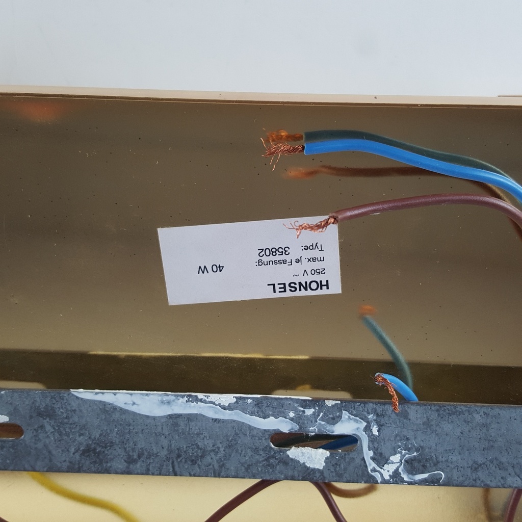 [458140727] Wandleuchter 39 cm Honsel gebraucht - gut Bild 10