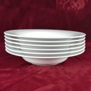 [2119078] 6er Set Suppenteller 24,2 cm Arzberg Weiß gebraucht - gut Bild 3