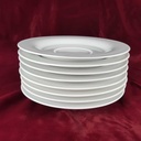 [2119079] 8er Set Untertasse 17,8 cm Arzberg Weiß gebraucht - gut Bild 3
