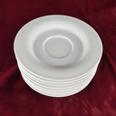 [2119079] 8er Set Untertasse 17,8 cm Arzberg Weiß gebraucht - gut Bild 4
