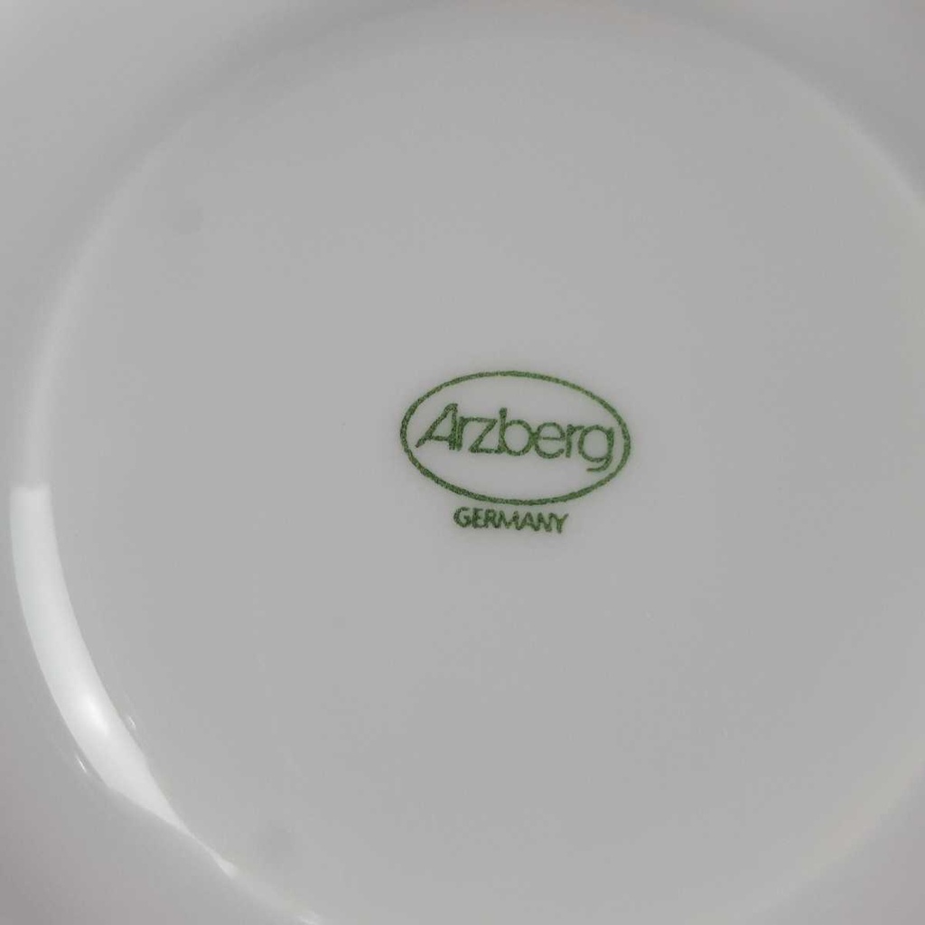[2119079] 8er Set Untertasse 17,8 cm Arzberg Weiß gebraucht - gut Bild 6