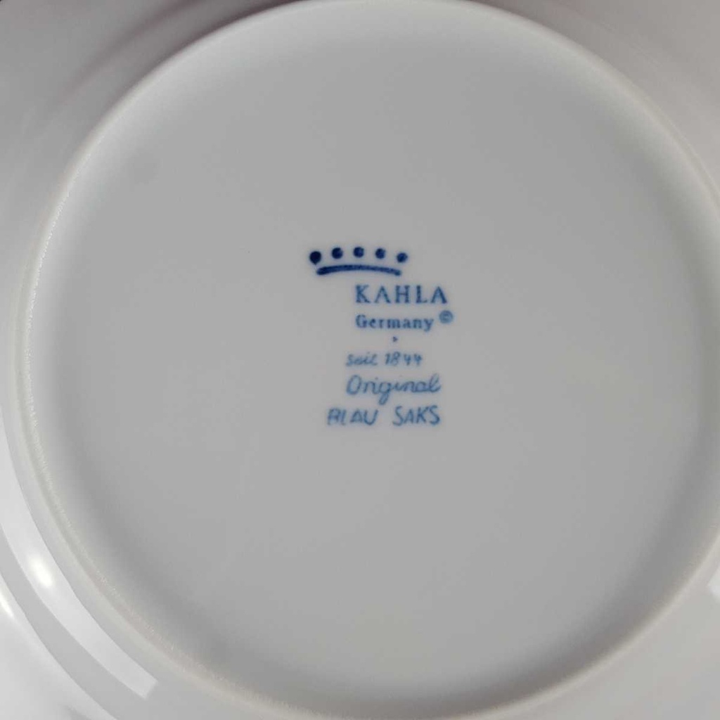 [458140743] Kuchenteller Dessertteller 18,8 cm Kahla Blau Saks gebraucht - gut Bild 4