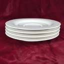 [2119081] 4er Set Untertasse Untertassen 17,8 cm Arzberg beige gebraucht - gut Bild 3