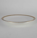 [2119083] 5er Set Kuchenteller Dessertteller Golddekor 19,5 cm Hutschenreuther Arzberg weiß gebraucht - gut Bild 7
