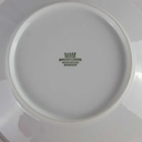 [2119083] 5er Set Kuchenteller Dessertteller Golddekor 19,5 cm Hutschenreuther Arzberg weiß gebraucht - gut Bild 8