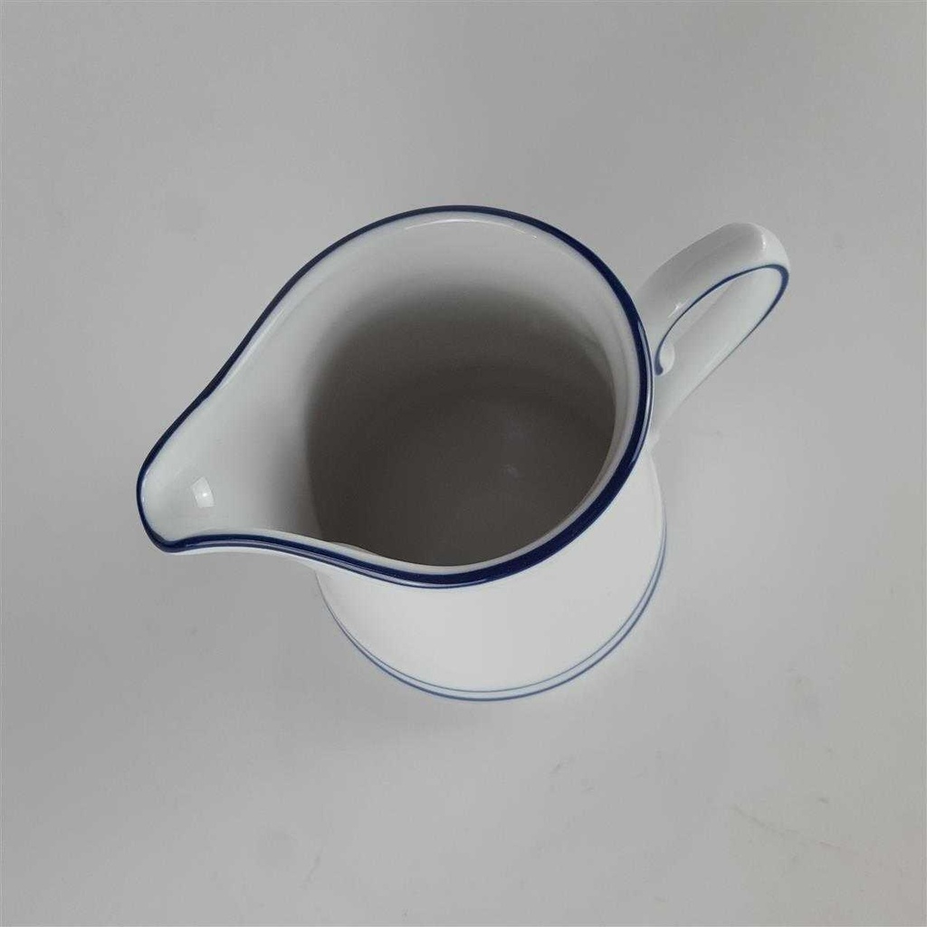 [458140757] Milchkännchen 0,2 L Marienbad Ingres Weiss Blauband gebraucht - sehr gut Bild 2