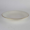 [458140760] Suppenteller Goldrand 23 cm KPM Krister 0217 Elfenbein Beige Bild 2
