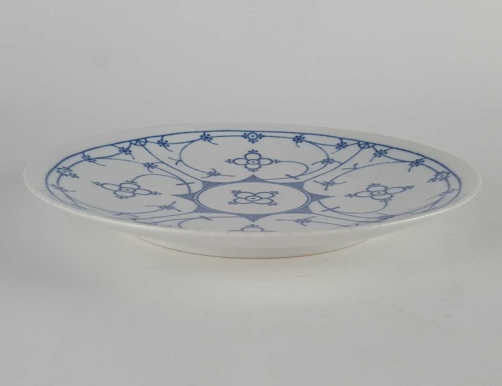 [458140762] Kuchenteller Dessertteller Frühstücksteller 19,9 cm Bareuther Indisch Blau Strohblume Bavaria gebraucht - gut Bild 2