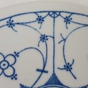 [458140762] Kuchenteller Dessertteller Frühstücksteller 19,9 cm Bareuther Indisch Blau Strohblume Bavaria gebraucht - gut Bild 3