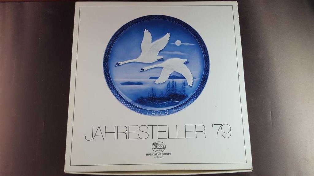 [45814077] Sammelteller mit OVP Hutschenreuther Jahresteller gebraucht - sehr gut Bild 6