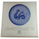 [45814078] Sammelteller mit OVP Hutschenreuther Jahresteller Blau gebraucht - sehr gut Bild 2