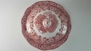 [45814083] Deckelschüssel 24 cm Enoch Wedgwood Woodland Rot gebraucht - akzeptabel Bild 3