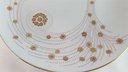 [45814089] Kuchenteller Dessertteller Frühstücksteller 19 cm Graf von Henneberg Goldblummchen Rotpunkte gebraucht - gut Bild 3