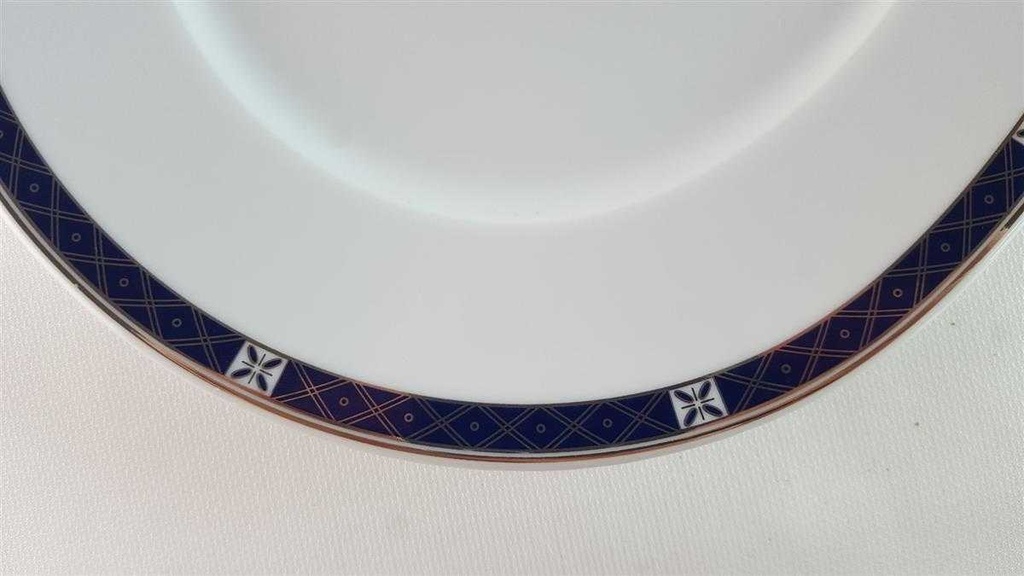 [45814094] Fleischplatte 31,8x21,5 cm TCM Tchibo Classica Dunkelblau gebraucht - sehr gut Bild 4