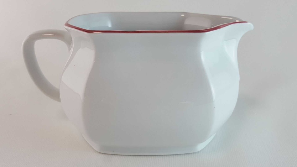 [45814121] Sauciere Marienbad Ingres Weiss roter Rand gebraucht - sehr gut Bild 3