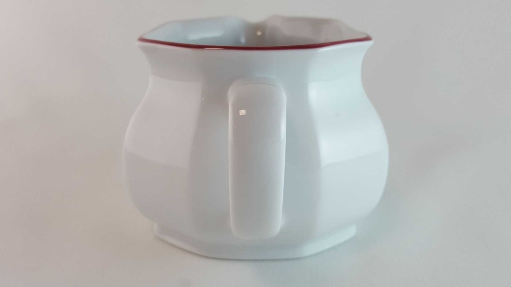 [45814121] Sauciere Marienbad Ingres Weiss roter Rand gebraucht - sehr gut Bild 4