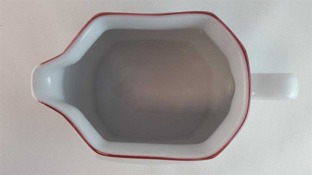 [45814121] Sauciere Marienbad Ingres Weiss roter Rand gebraucht - sehr gut Bild 5