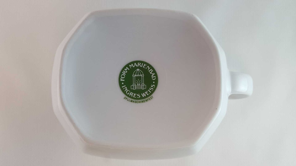 [45814121] Sauciere Marienbad Ingres Weiss roter Rand gebraucht - sehr gut Bild 6