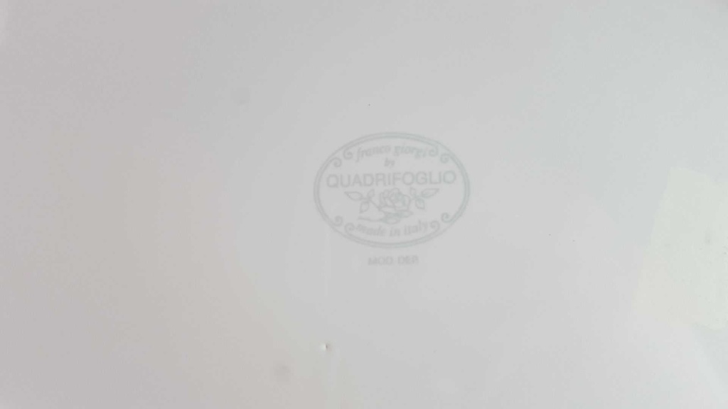 [45814125] Servierplatte groß 6,1 cm Einzelteile Weiß gebraucht - gut Bild 6