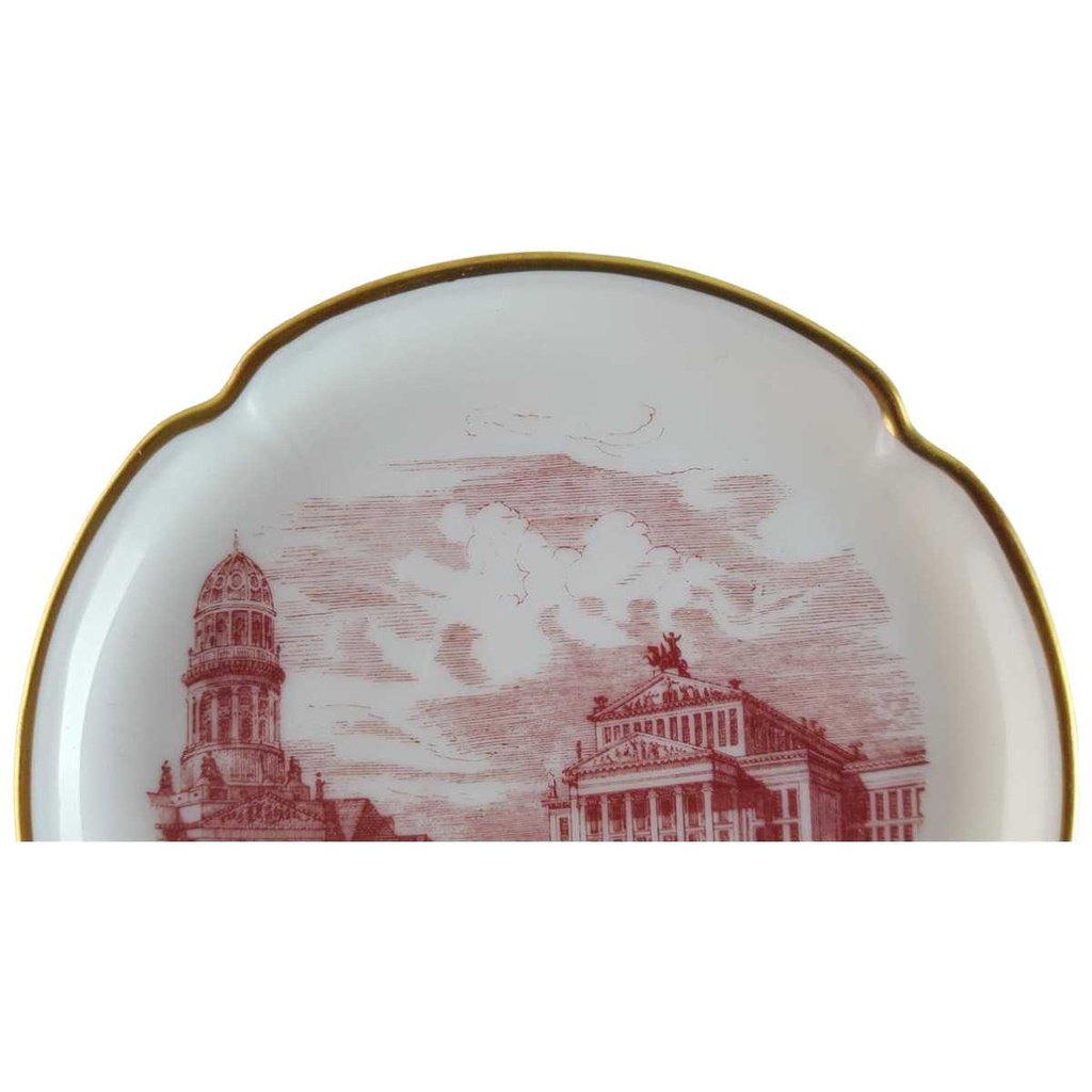 [45814133] Glasuntersetzer Rosenthal Berlin Königl. Schauspielhaus um 1840 Bild 2