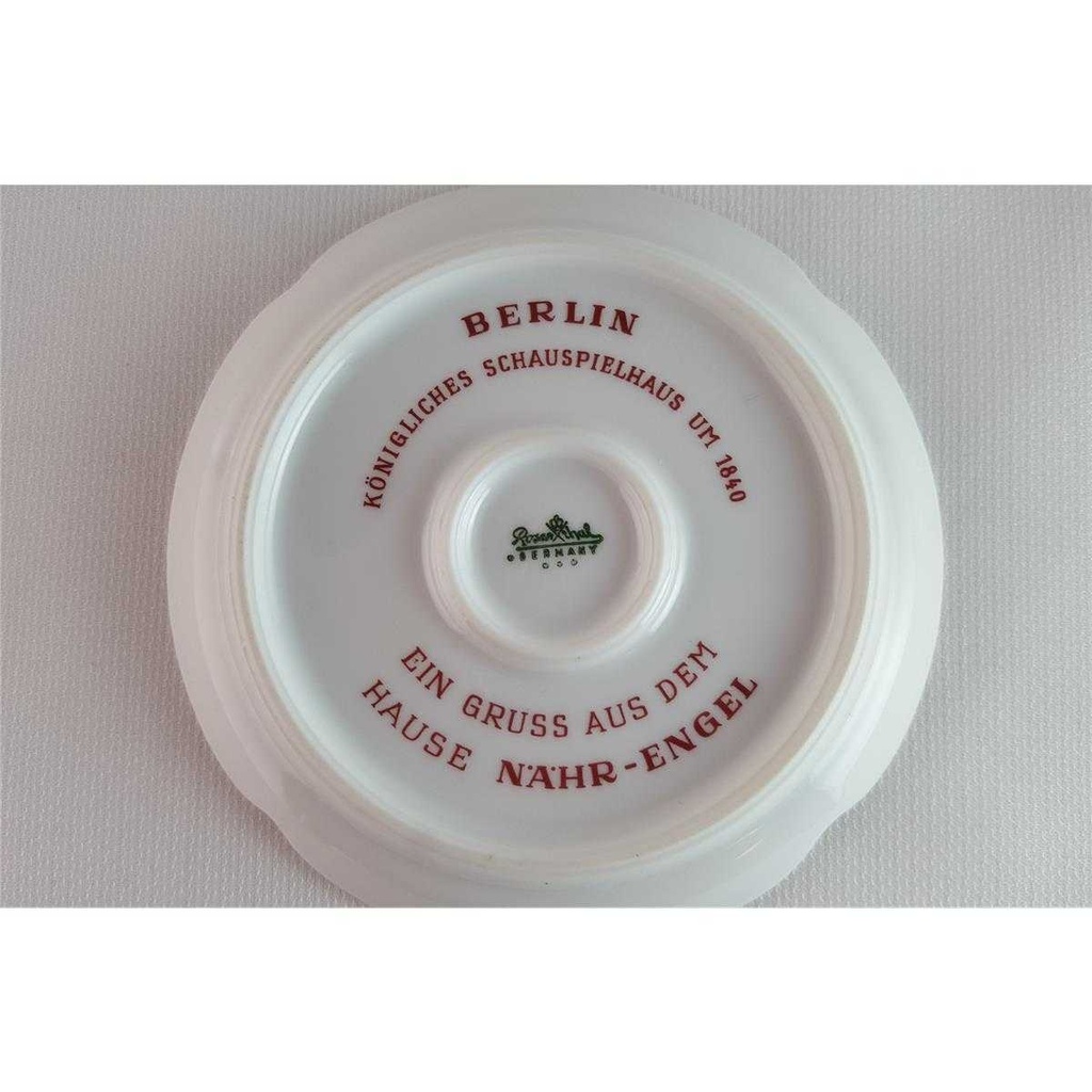 [45814133] Glasuntersetzer Rosenthal Berlin Königl. Schauspielhaus um 1840 Bild 3