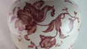 [45814142] Vase Goldrand 22 cm Tirschenreuth Blumen gebraucht - gut Bild 4