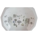 [45814146] Schale 18,5 cm Rosenthal Polygon Winterreise gebraucht - gut Bild 2