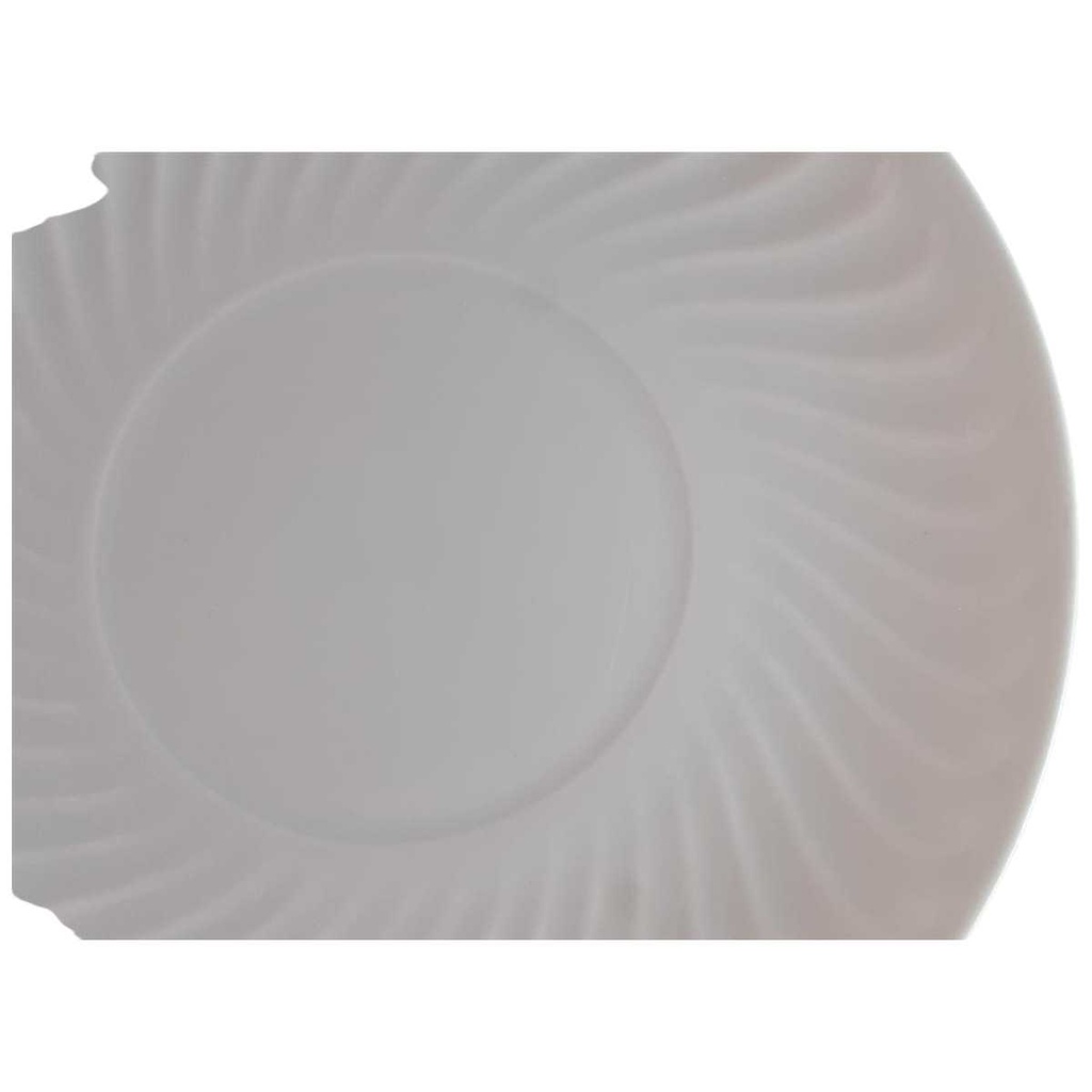 [45814149] Untertasse für Suppe 16,8 cm Gareis Form 130 Reliefdekor Weiß gebraucht - gut Bild 2