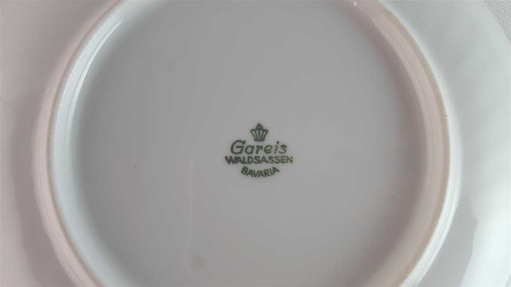 [45814149] Untertasse für Suppe 16,8 cm Gareis Form 130 Reliefdekor Weiß gebraucht - gut Bild 4