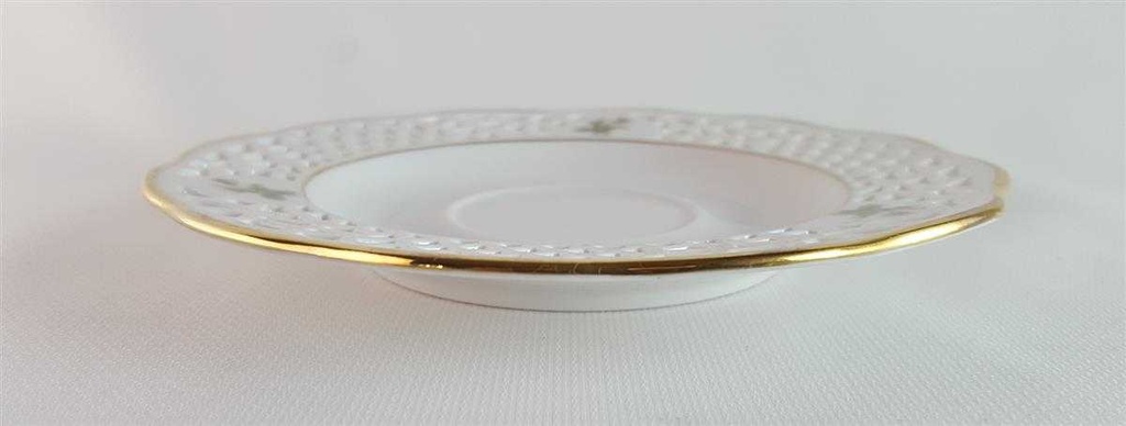 [45814156] Untertasse Durchbrucharbeit 15,4 cm Arabella Atelier Alte Formen gebraucht - gut Bild 3