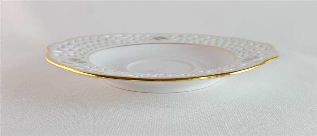 [45814158] Untertasse Durchbrucharbeit 15,5 cm Arabella Atelier Alte Formen gebraucht - sehr gut Bild 3