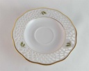[45814158] Untertasse Durchbrucharbeit 15,5 cm Arabella Atelier Alte Formen gebraucht - sehr gut Bild 4