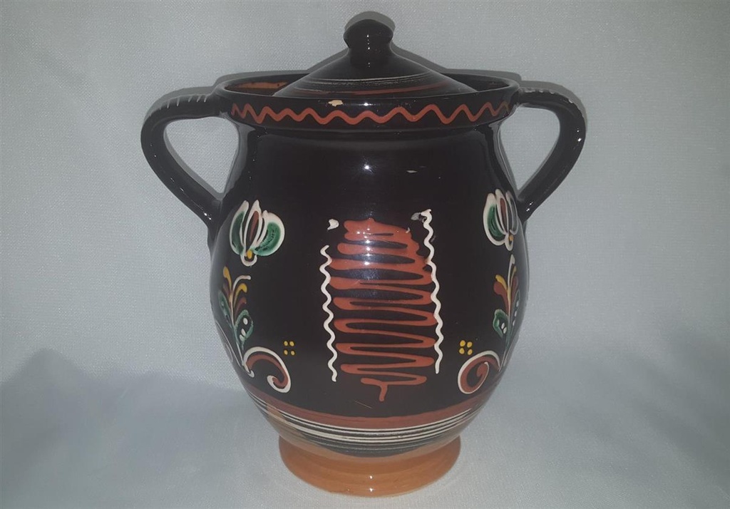 [45814167] Bowle Set Keramik 7tlg. Bowletopf mit 6 Bechern Bild 6