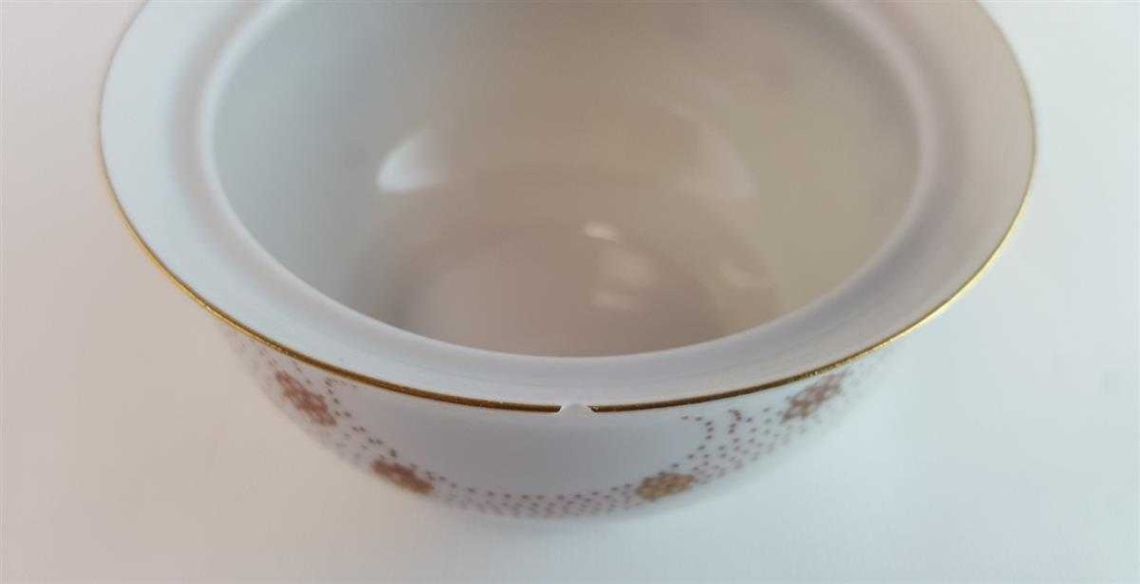 [45814171] Zuckerdose Graf von Henneberg Goldblummchen Rotpunkte gebraucht - akzeptabel Bild 4