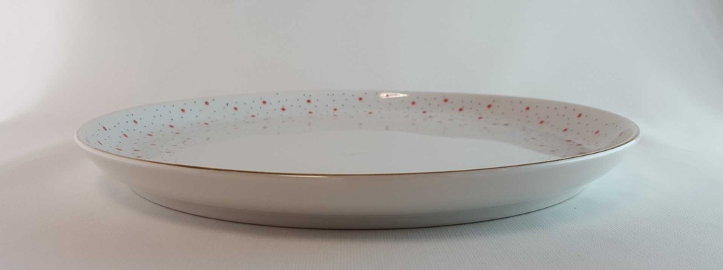[45814181] Servierplatte Schönwald Alt Rote Sterne gebraucht - gut Bild 4