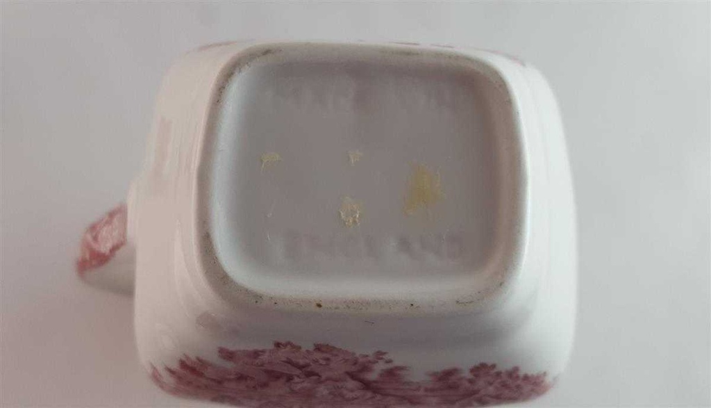 [45814186] Teekanne Krug Milchkanne mit Deckel Unicorn Tableware Woodland Rot gebraucht - sehr gut Bild 6