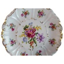 [45814191] Zierschale 21,7 cm Graf von Henneberg Blumen gebraucht - akzeptabel Bild 2