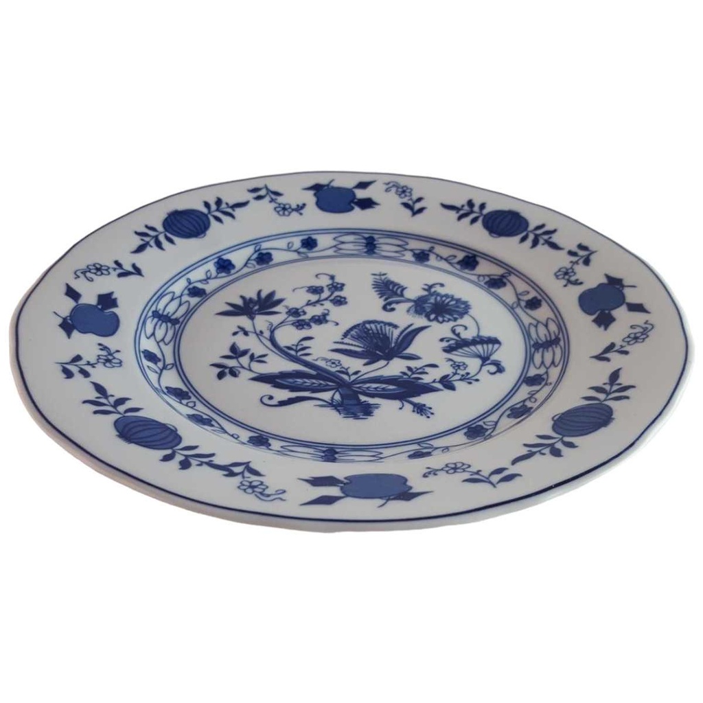 [45814202] Kuchenteller 19,8 cm Wellco Design Krefeld Echt Zwiebelmuster Inglasur Bild 2