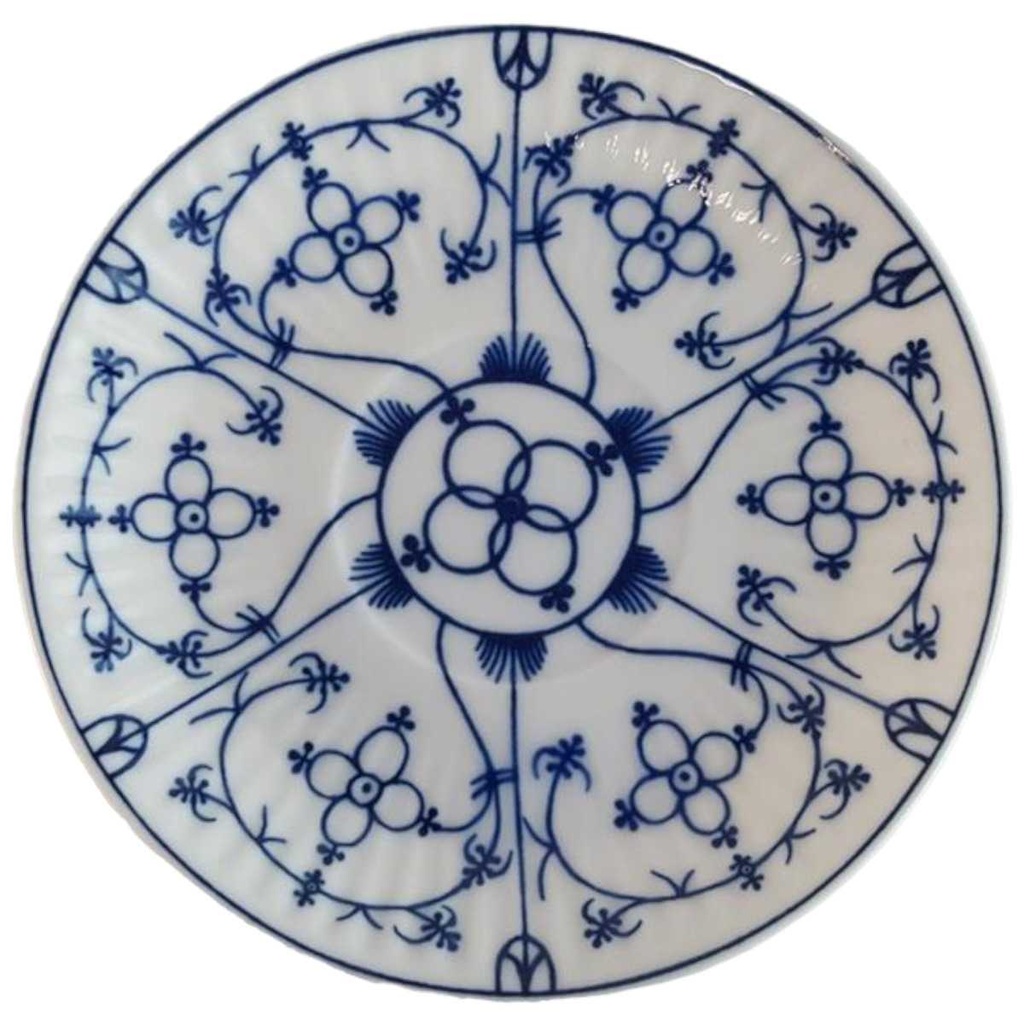 [45814208] Mokkatasse mit Untertasse Tasse Espressotasse Friesische Porzellanmanufaktur Indisch Blau gebraucht - sehr gut Bild 2