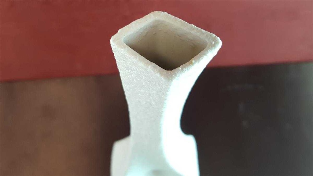 [45814214] Tischvase 24,2 cm Sgrafo Modern gebraucht - sehr gut Bild 4