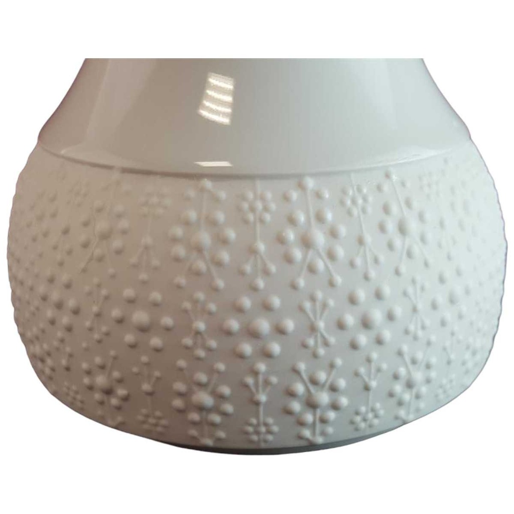 [45814223] Blumenvase Trichtervase 20,3 cm Thomas Porzellan Weiß gebraucht - sehr gut Bild 2