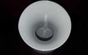 [45814223] Blumenvase Trichtervase 20,3 cm Thomas Porzellan Weiß gebraucht - sehr gut Bild 4