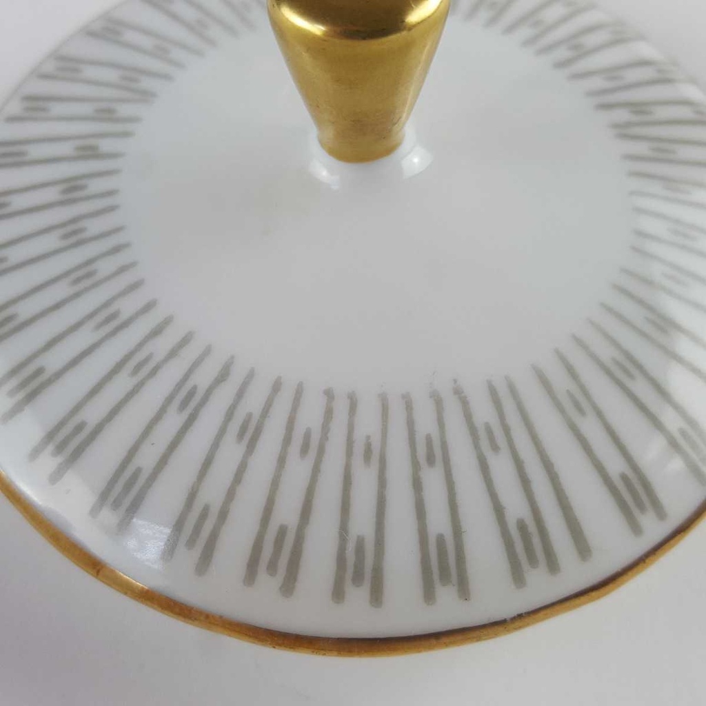 [458142318] Zuckerdose Goldrand Winterling Kirchenlamitz gebraucht - gut Bild 5