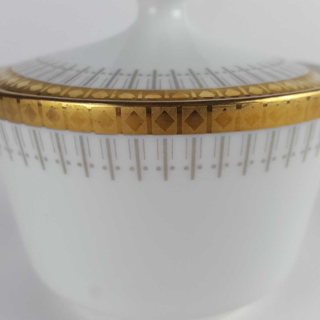 [458142319] Zuckerdose Goldrand Winterling Kirchenlamitz gebraucht - gut Bild 4