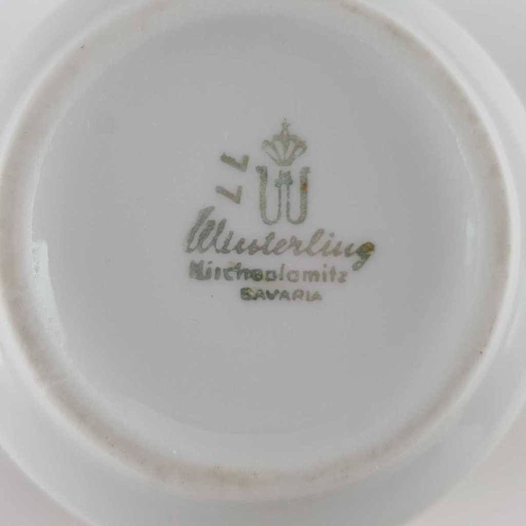[458142319] Zuckerdose Goldrand Winterling Kirchenlamitz gebraucht - gut Bild 6