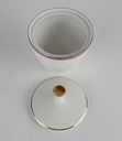 [458142320] Zuckerdose Arzberg Rand Blau Gold gebraucht - gut Bild 3